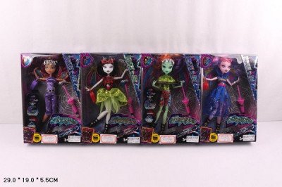 Кукла &quot;Monster High&quot;Electrified&quot;, свет, 4 вида, зонт, сумка, шарнирные, в кор.29*19*5,5см (72шт/2)