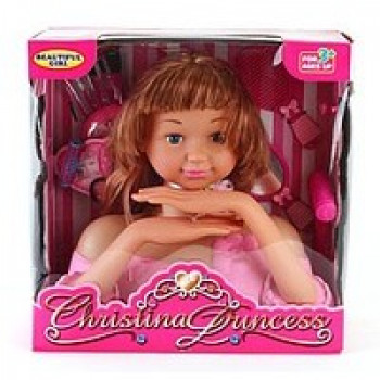 Голова куклы с аксессуарами Christina Princess