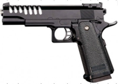 Пистолет VIGOR с пульками, пак. 22см (144шт)