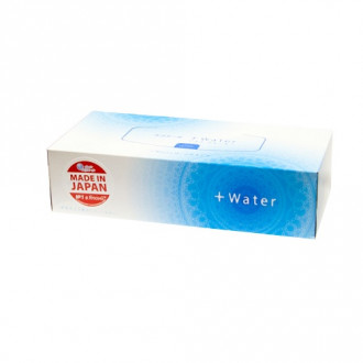 Салфетки бумажные увлажняющие elleair +WATER с глицерином и молекулами воды (в коробке, 180 шт)