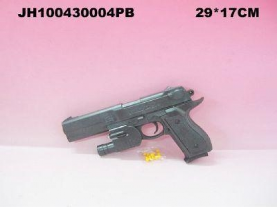 Пистолет P209 с пульками,лазер.кул.29*17ш.к.JH100430004PB/144/ Фото