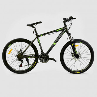 Велосипед Спортивный CORSO 26&quot;дюймов JYT 005 - 9309 GREEN EXTREME(1) Алюминий, 21 скорость