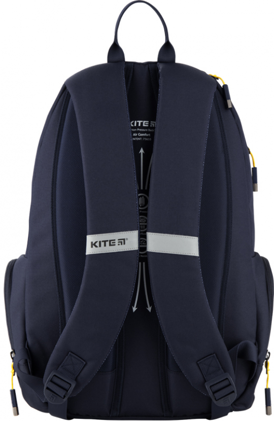 Рюкзак для города Kite City унисекс 695 г 46 x 31 x 18 см 23 л Темно-синий (K20-924L-2) Фото