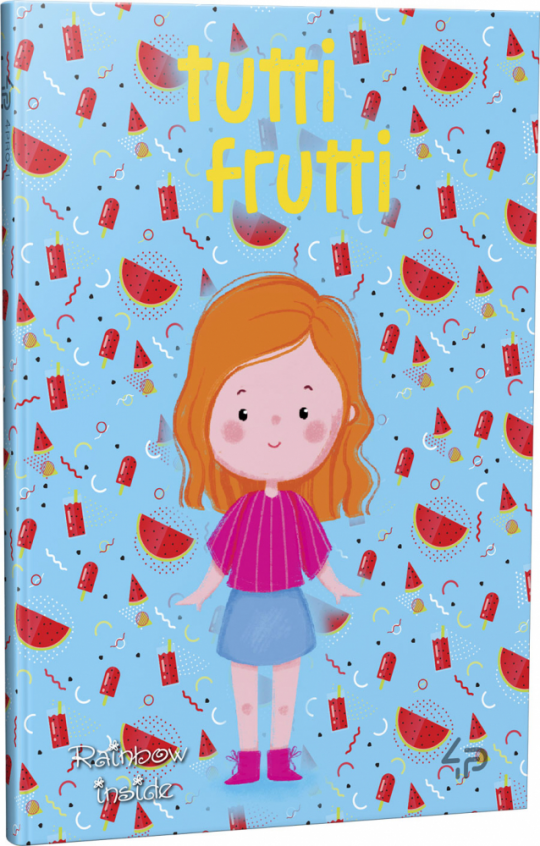 Блокнот TM Profiplan Artbook Rainbow &quot; Tutti Frutti&quot;, watermelon, A6 Фото