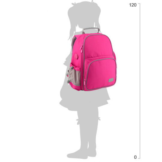 Рюкзак полукаркасный школьный Kite Education Smart для девочек 35 x 28 x 15 см 6-15 л Розовый (K19-720S-1) Фото