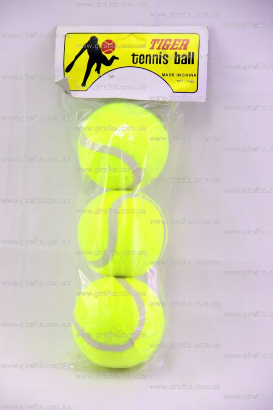 Мячики для тенниса SBT-02 упаковка из 3 штук Фото