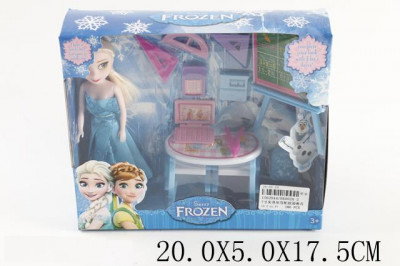 Кукла &quot;Frozen&quot; с мебелью, в кор. 20*5*17,5см (180шт/3)