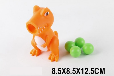 Динозавр, стреляет шариками, п/э 8х8х12 /216/