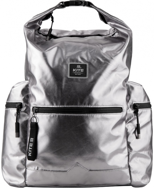 Рюкзак для города Kite City для девочек 425 г 39x27x15 см 17 л Серебряный (K20-978L-2) Фото