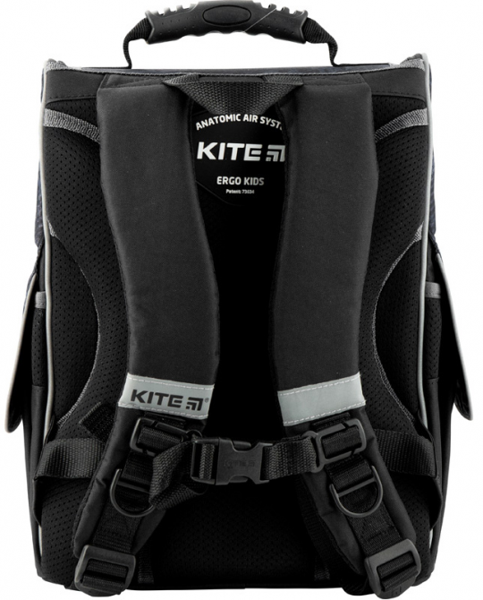 Рюкзак школьный каркасный Kite Education Off-road для мальчиков 950 г 35х25х13 см 11.5 л Черный (K20-501S-1) Фото