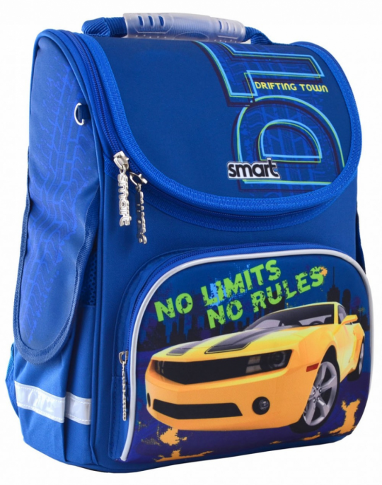 Школьный каркасный рюкзак Smart 12 л для мальчиков PG-11 «No Limits» (555989) Фото