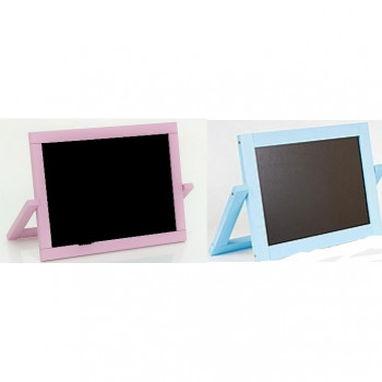 Доска для рисования настольная, магнитная, цветная розовая или голубая