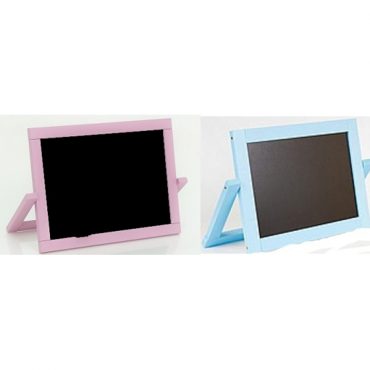 Доска для рисования настольная, магнитная, цветная розовая или голубая Фото