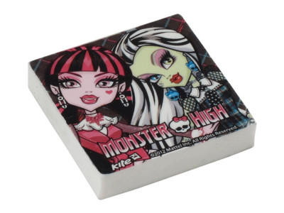 Ластик квадратн. Monster High /50/600//