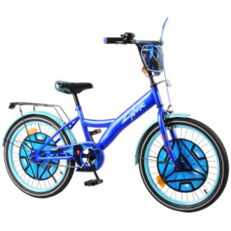 Велосипед TILLY Cyber 20&quot; T-220214 blue + l.blue /1/