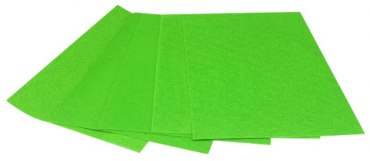Кольорова ЕВА піна(Фоаміран) А4,21х29,7см,2,00 мм зелений, 1 аркуш Фото
