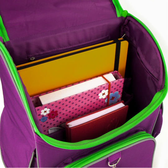 Рюкзак школьный каркасный Kite Education Lovely Sophie для девочек 950 г 35х25х13 см 11.5 л Фиолетовый (K20-501S-8) Фото