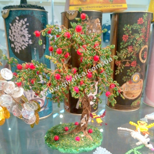 Набор для творчества бисерное дерево Яблоня Фото