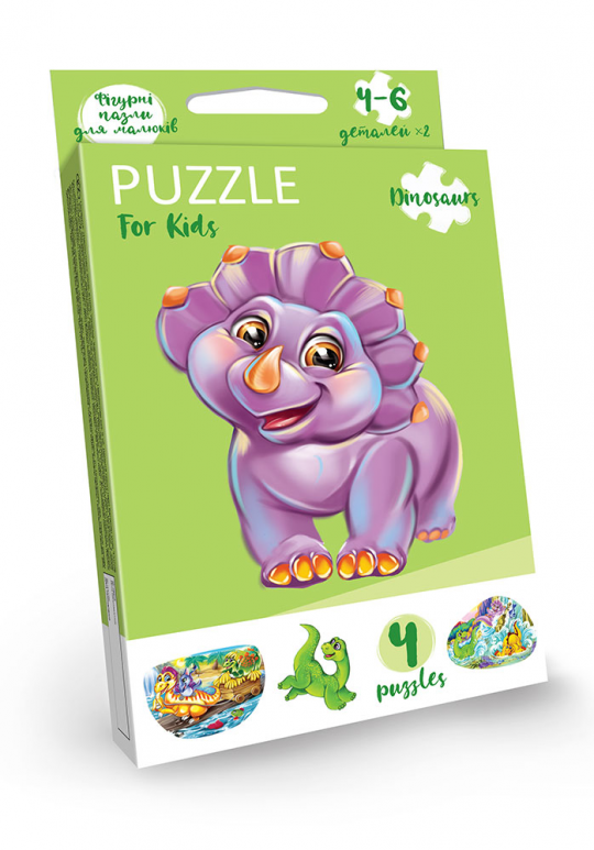 Пазлы детские, развивающие «Puzzle For Kids», серия 2, в кор.9*2,5*13см (32шт) Фото