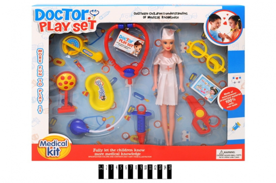 Доктор. набор с куклой Фото