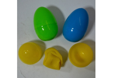 Пластилин жвачка для рук P301 яйца цветные