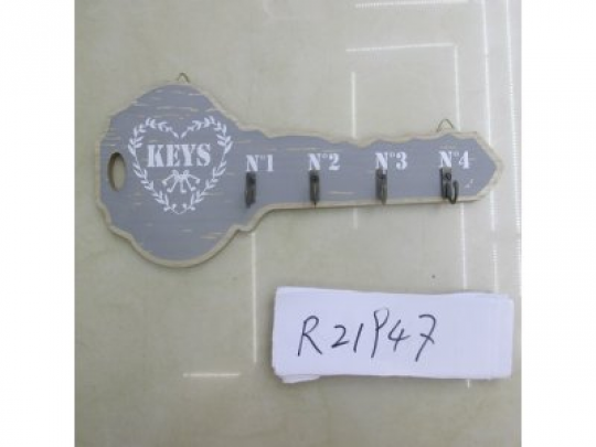 Ключница МДФ декоративная &quot;Keys&quot; 30*14см R21947 (144шт) Фото