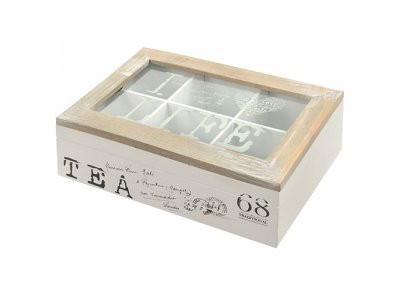 Коробка для хранения чая &quot;Tea&quot; 23*15.7*7.5см R22176 (24шт)