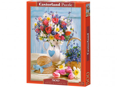 Пазл Castorland Весна в цветочной вазе, 500 элементов
