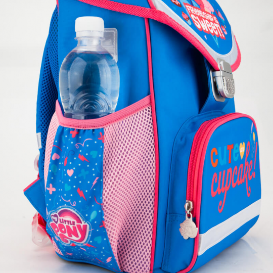 Рюкзак школьный каркасный Kite My Little Pony Голубой (LP17-529S) Фото