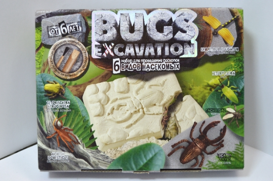 Набор для проведение раскопок &quot;BUGS EXCAVATION&quot; жуки (русская упаковка) Фото