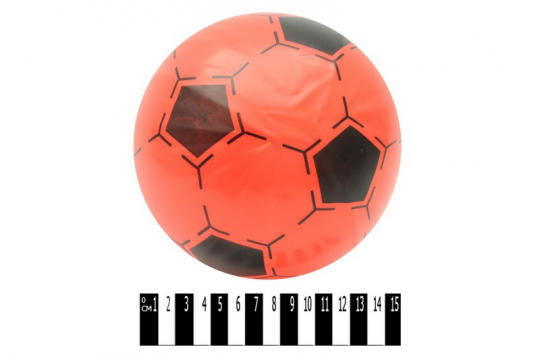 Мяч детский с рисунком 5цв. /420/ Фото