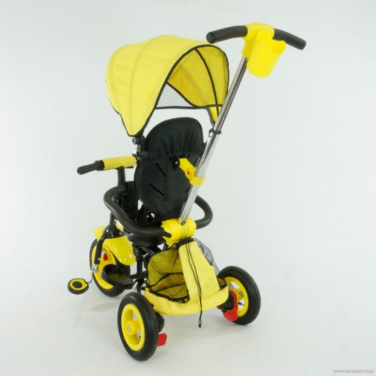Велосипед детский 3-колесный желтый 668 Фото