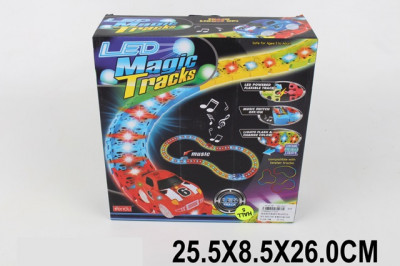 Трек Magic Track 7733 (1706641) (36шт/2) дет, в коробке 25,5*8,5*26см