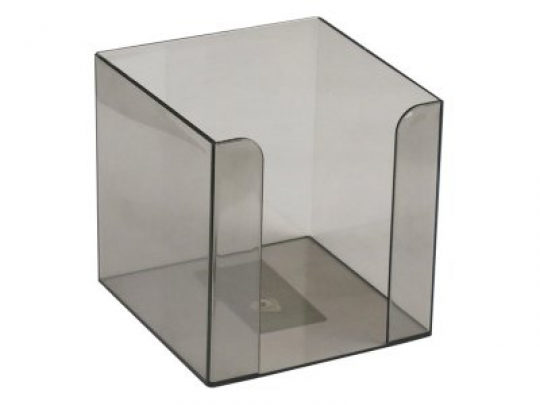 Куб для бумаги 90x90x90 мм, дымчатый Фото