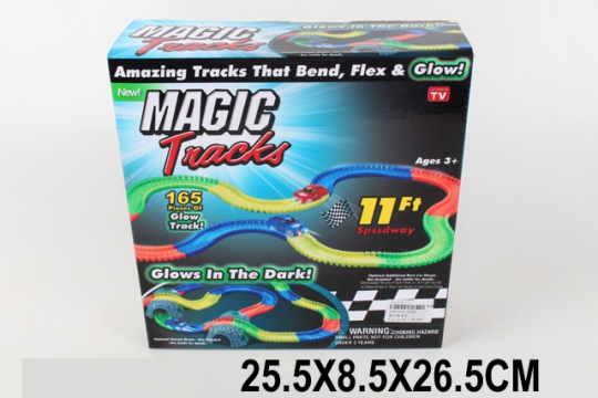 Трек Magic Track D165 (1665204) (24шт/2) 165 дет, в коробке 25,5*26,5*8,5 см Фото