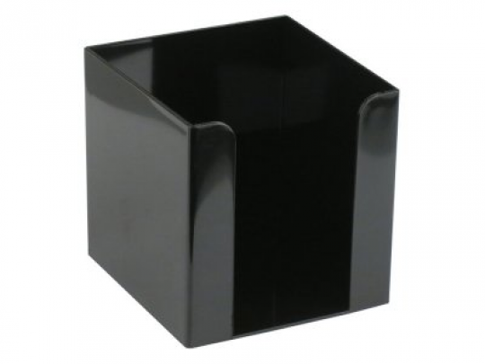 Куб для бумаги 90x90x90 мм, черный Фото