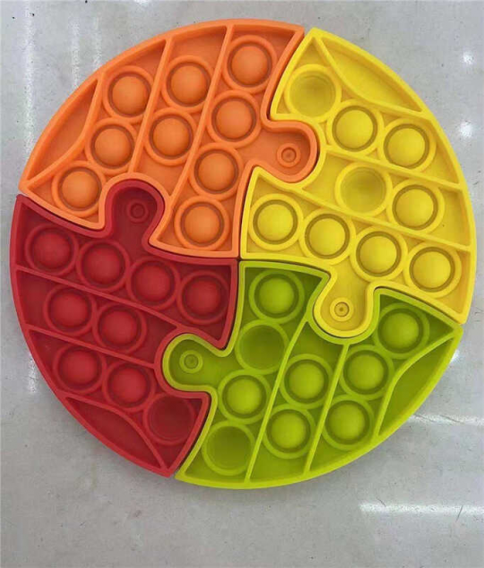 Игра антистресс C 45650 (370) Pop it (Поп ит) Simple Dimple (Симпл Димпл) 15 см, 36 пупырок, в кульке Фото