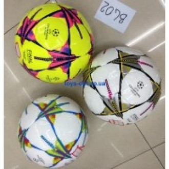 Мяч футбол BL02  PVC 330 грамм 3 цвета