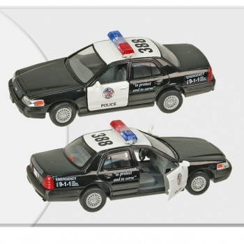 Машина металл KINSMART KT5327W  Ford Crown Victoria Police Interceptor