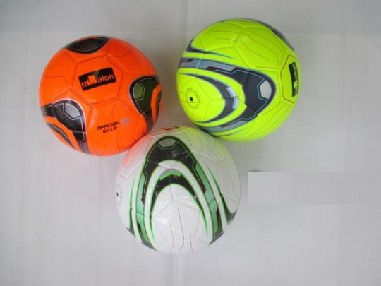 Мяч футбол F17509 (60шт) 3 цвета Фото