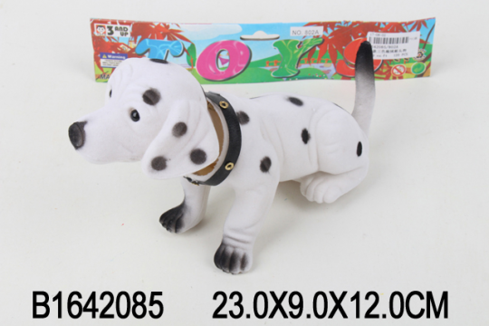 Животные флоксовые 802A (1642085) (120шт/2) собачка, в пакете 23*9*12см Фото