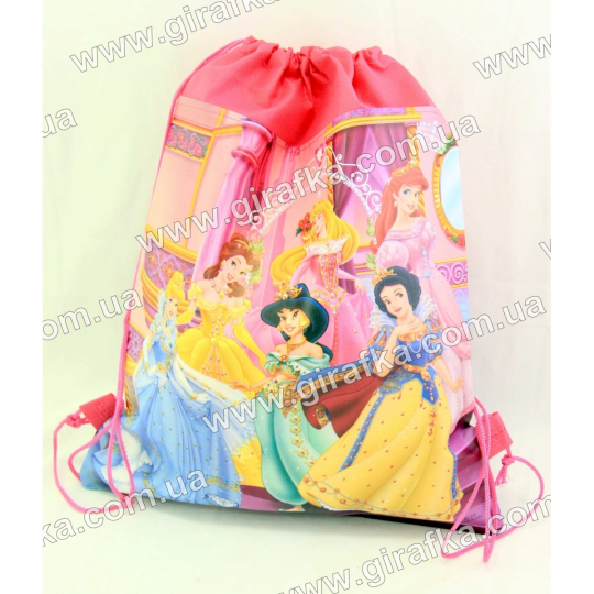 Рюкзак для сменной обуви или школьной формы Принцессы  Диснея Фото