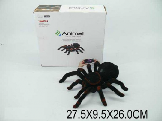 Животное 309 (12шт) паук-тарантул, батар, в кор.27, 5*9, 5*26см Фото