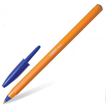 Ручка кулькова BIC Orange fine blue синя