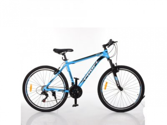 Велосипед 26 д. G26SIRIUS A26.1 (1шт)алюм.рама 18&quot;,SHIMANO 21SP,алюм.VB, голубо-черн Фото