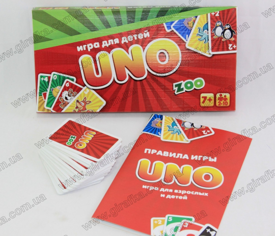 Игра карточная UNO - ZOO Фото