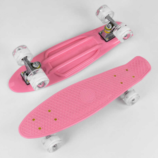 Скейт Пенни борд 2708 (8) Best Board, доска=55см, колёса PU со светом, диаметр 6см Фото
