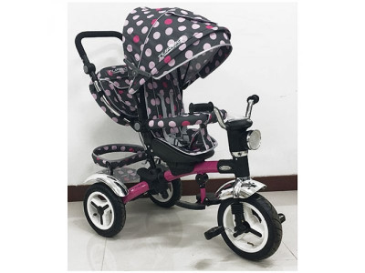 Велосипед детский трехколесный Turbo Trike M 3199-6HA-D Pink Circles (M 3199)