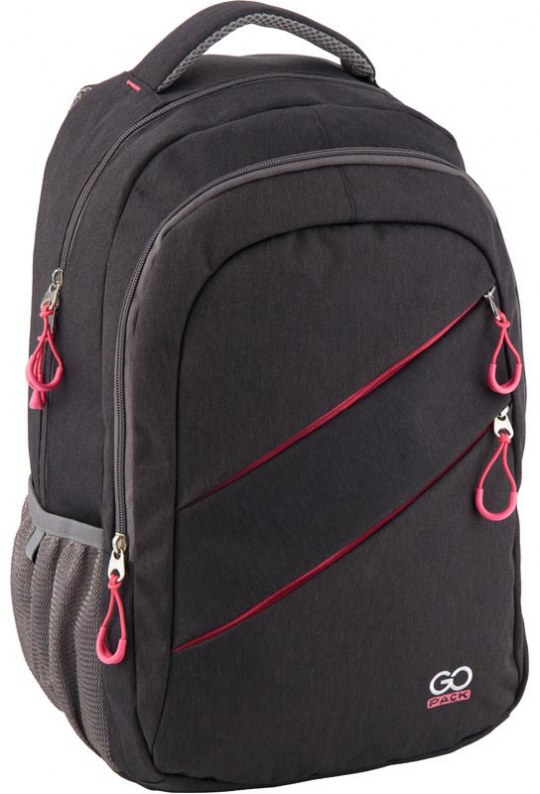 Рюкзак молодежный GoPack 0.85 кг 50x33x15 см 27 Черный (GO19-110XL-1) Фото