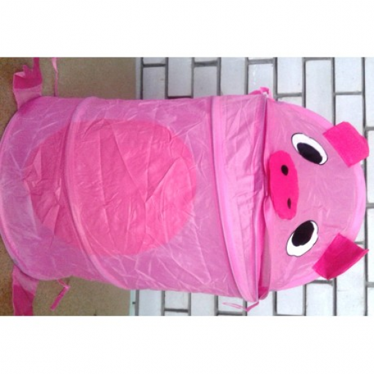 Корзина для игрушек 38*45 Свинка Пеппа розовая R1020 Фото